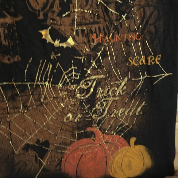 Awesome shirt size LG12–14 black, gold orange awesome design comfy 100% cotton - Picture 7 of 14